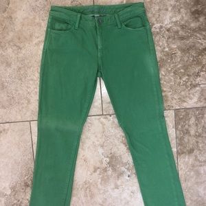 Banana Republic Green Jeans